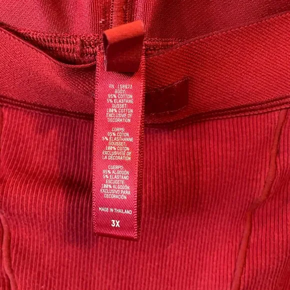 Skims Cotton Rib Boxer - Picture 3 of 4